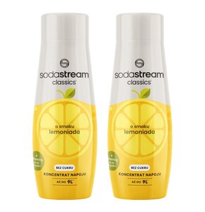 Syrop do saturatorów SODASTREAM Lemon 2 x 440 ml bez cukru