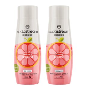 Syrop do saturatorów SODASTREAM Grejpfrut Zero 2 x 440 ml bez cukru