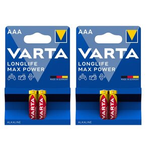 Baterie AAA LR3 VARTA Max Tech (4 szt.)