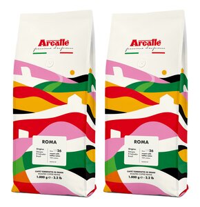 Kawa ziarnista ARCAFFE Roma Arabica 2 x 1 kg SPECIALITY