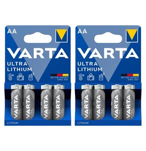 Baterie AA LR6 VARTA Ultra Lithium (8 szt.)