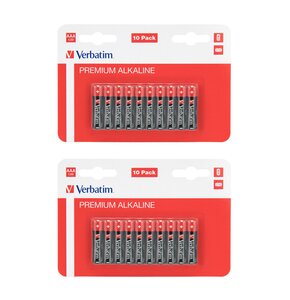 Baterie AAA LR03 VERBATIM Premium Alkaline (20 szt.)