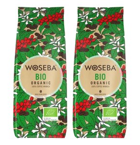 Kawa ziarnista WOSEBA Bio Organic Arabica 2 x 0.5 kg