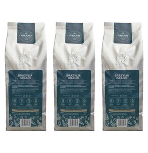 Kawa mielona GRANO TOSTADO Brazylia Grano 3 x 0.5 kg