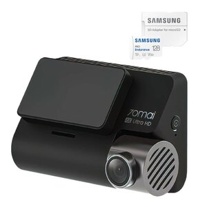 Wideorejestrator 70mai A800S 4K + Karta pamięci SAMSUNG Pro Endurance microSDXC 128GB + Adapter