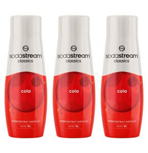 Syrop do saturatorów SODASTREAM Cola 3 x 440 ml