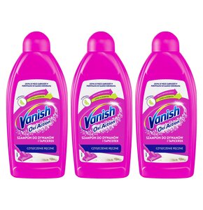 Płyn do prania dywanów VANISH Oxi Action Cytrynowy 3 x 500 ml
