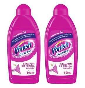 Płyn do prania dywanów VANISH 3w1 2 x 500 ml