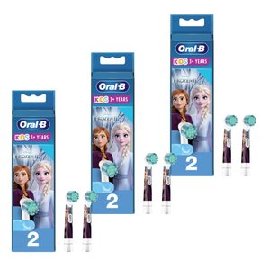 Końcówka szczoteczki ORAL-B EB10S-2 Kids Frozen II (6 sztuk)