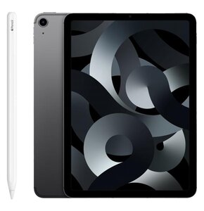 Tablet APPLE iPad Air 10.9" 5 gen. 256 GB 5G Wi-Fi Gwiezdna szarość + Rysik APPLE (2. gen) MU8F2ZM/A