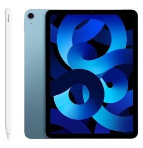 Tablet APPLE iPad Air 10.9" 5 gen. 64 GB Wi-Fi Niebieski + Rysik APPLE (2. gen) MU8F2ZM/A