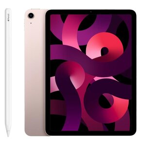 Tablet APPLE iPad Air 10.9" 5 gen. 256 GB Wi-Fi Różowy + Rysik APPLE (2. gen) MU8F2ZM/A