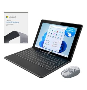 Laptop KRUGER&MATZ Edge 1089 10.1 IPS Celeron N4020 4GB RAM 128GB eMMC + Program MICROSOFT Office Home & Business 2021 PL + Mysz MICROSOFT Bluetooth Arctic Camo