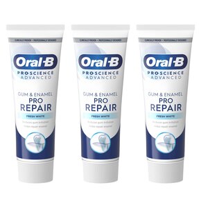 Pasta do zębów ORAL-B Professional Gum & Enamel Pro-Repair Gentle Whitening 3 x 75 ml