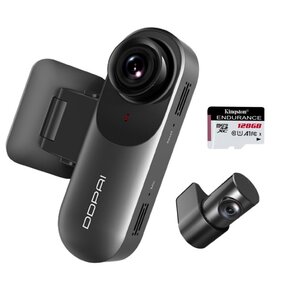Wideorejestrator DDPAI Mola N3 Pro Czarny + Karta pamięci KINGSTON Endurance microSDXC 128GB