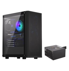 Obudowa ENDORFY Ventum 200 Air + Zasilacz ENDORFY Vero L5 500W Bronze
