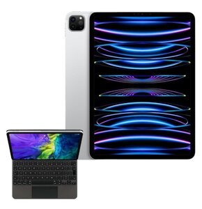 Tablet APPLE iPad Pro 11" 4 gen. 1TB Wi-Fi Srebrny + Etui na iPad Air / iPad Pro APPLE Magic Keyboard Grafitowy Klawiatura