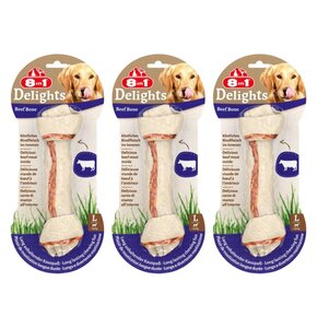 Przysmak dla psa 8IN1 Delights Beef Bone L (3 szt.) 3 x 85 g