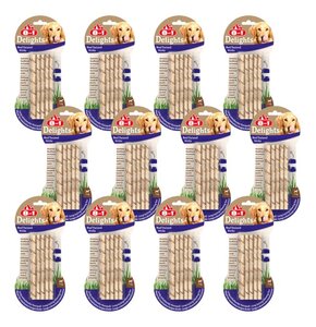 Przysmak dla psa 8IN1 Delights Beef Twisted Sticks (120 szt.)