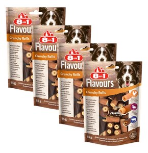 Przysmak dla psa 8IN1 Flavours Crunchy Rolls 4 x 85 g