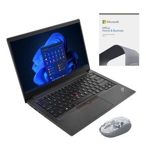 Laptop LENOVO ThinkPad E14 Gen 4 14 IPS R3-5425U 8GB RAM 256GB SSD + Program MICROSOFT Office Home & Business 2021 PL + Mysz MICROSOFT Bluetooth Arctic Camo