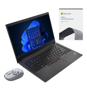 Laptop LENOVO ThinkPad E14 Gen 4 14 IPS R5-5625U 8GB RAM 512GB SSD + Program MICROSOFT Office Home & Business 2021 PL + Mysz MICROSOFT Bluetooth Arctic Camo