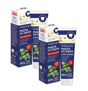 Pasta do zębów BIO MADENT Dla palaczy 100 ml 2 szt.