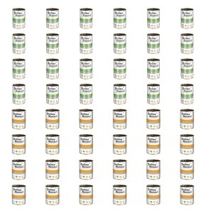 Karma dla psa DOLINA NOTECI Mix smaków Premium bogata w dziczyznę,  kaczkę z dynią 48 x 400 g