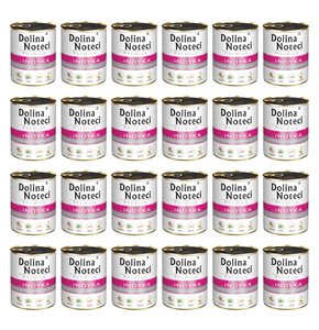 Karma dla psa DOLINA NOTECI Premium bogata w indyka 24 x 800 g