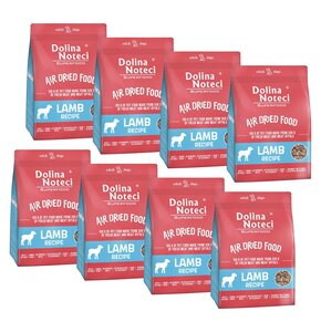 Karma dla psa suszona DOLINA NOTECI Superfood Danie z jagnięciny 8 x 1 kg
