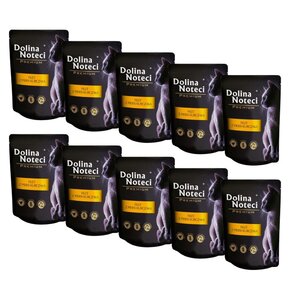 Karma dla kota DOLINA NOTECI Premium z filetem z kurczaka 10 x 85 g