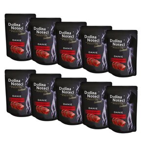 Karma dla kota DOLINA NOTECI Premium Sterilised Danie z wołowiny 10 x 85 g