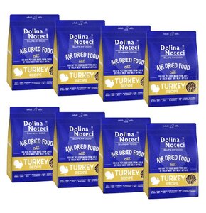Karma dla kota suszona DOLINA NOTECI Superfood z indyka 8 x 1 kg