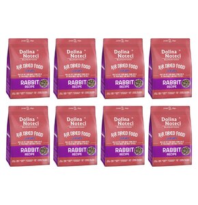 Karma dla psa suszona DOLINA NOTECI Superfood Junior Danie z królika 8 x 1 kg