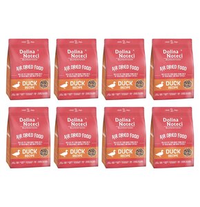 Karma dla psa suszona DOLINA NOTECI Superfood Danie z kaczki 8 x 1 kg
