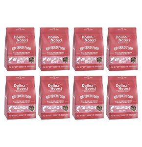 Karma dla psa suszona DOLINA NOTECI Superfood Danie z łososia 8 x 1 kg