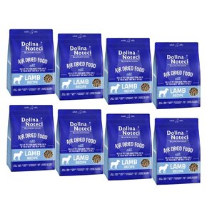 Karma dla kota suszona DOLINA NOTECI Superfood z jagnięciny 8 x 1 kg