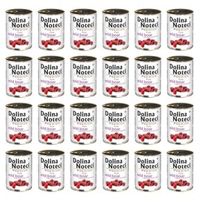 Karma dla psa DOLINA NOTECI Premium Pure Dziczyzna 24 x 400 g