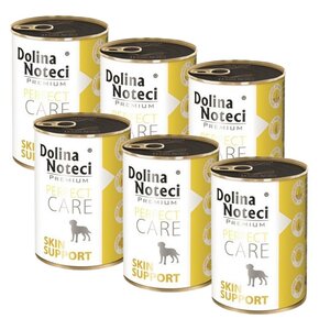 Karma dla psa DOLINA NOTECI Premium Perfect Care Skin Support Kurczak 6 x 400 g