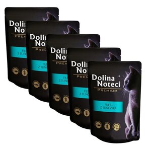 Karma dla kota DOLINA NOTECI Premium Filet z tuńczyka 5 x 85 g