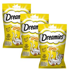 Przysmak dla kota DREAMIES Ser 3 x 60 g