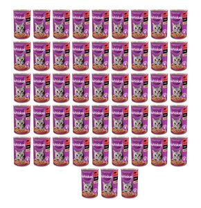 Karma dla kota WHISKAS Wołowina 48 x 400 g