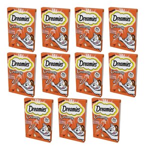 Przysmak dla kota DREAMIES Creamy Kurczak (44 x 10 g)