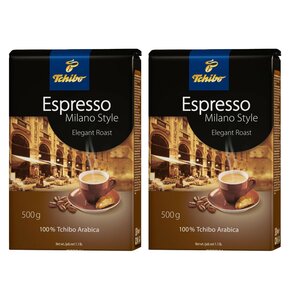 Kawa ziarnista TCHIBO Espresso Milano Style Arabica 2 x 0.5 kg