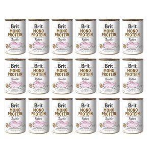 Karma dla psa BRIT Mono Protein Królik 18 x  400 g