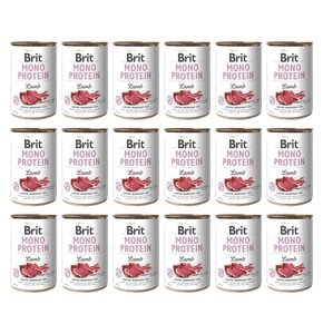 Karma dla psa BRIT Mono Protein Jagnięcina 18 x  400 g