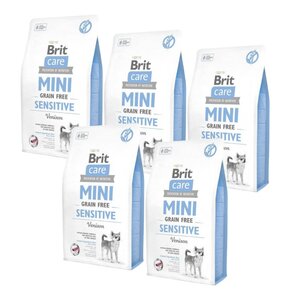 Karma dla psa BRIT Care Mini Sensitive Dziczyzna 5 x 400 g