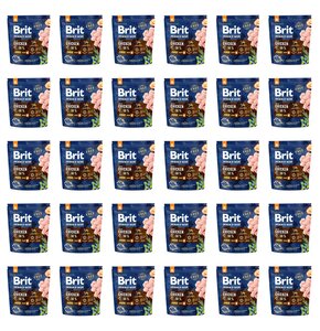 Karma dla psa BRIT Premium By Nature Junior Kurczak 30 x 1 kg
