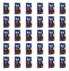 Karma dla psa BRIT Premium by Nature Junior Small Kurczak 30 x 1 kg