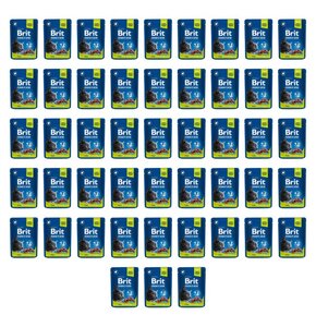 Karma dla kota BRIT Premium By Nature Sterilised Jagnięcina 48 x 100 g